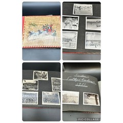 Antique Photo Album 1951 Post War Germany Sweden Portugal Travel Photographs JS