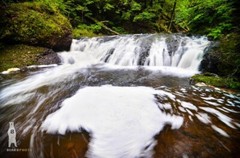 Greenstone Falls, Porcupine Mountains, Upper Peninsula Michigan, Waterfall Print