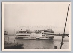 New Orleans USA 1964 – Steamer PRESIDENT Mississippi Ferry – Photo 1960s