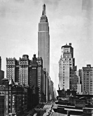 New Photo: Empire State Building shortly after Completion, New York – 6 Sizes!