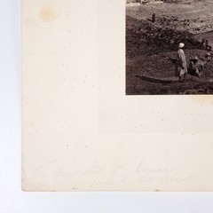 Francis Frith British Albumen Photograph Hypostyle Hall Salt Lake View Egypt