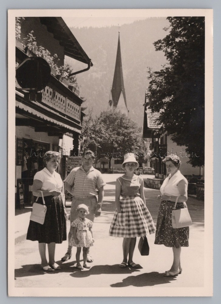 Bayrischzell 1961 – Tourist Church Town Travel – Old Photo