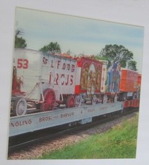 Signed 24/250 Michael Brown CP Railroad Large 16×16 inches Lenticular Picture