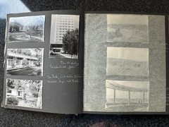 Old Photo Album Civilian with Flaws, Travel 1962, /24