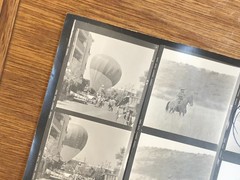 NEWLY FOUND! Hendrickson PHOTO Contact Sheet Proof & Negatives COWBOY ON HORSE
