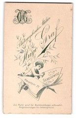 Photograph Hugo Graf, Schedewitz, Hauptstr. 71, Photographer’s Monogram, Child