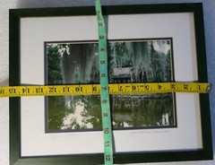 NEW ORLEANS PHOTOGRAPH SIGNED MARITA CAJUN COTTAGE SWAMP MOSS