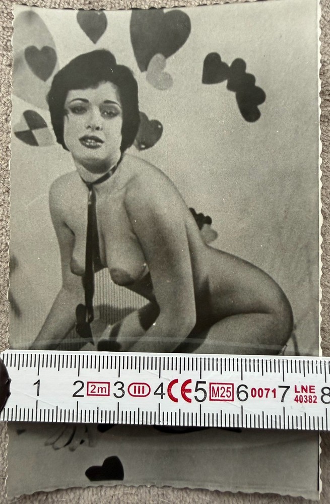 Vintage Nude Photography, Black and White Art Photo, Circa 1960s, Rare Collection