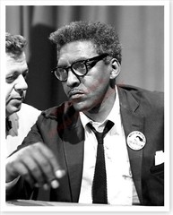 Civil Rights Activist Bayard Rustin March On Washington Silver Halide Photo