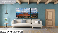 Legends Unveiled: Garden of the Gods and Pikes Peak Colorado Springs Wall Art