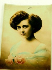Violet Wegner Wife Prince Peter of Montenegro Hand Colored 9″ x 11.75″