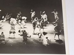 THE JOFFREY BALLET 8×10 HERBERT MIGDOLL 2 PRESS PHOTO RIMA CORBEN DANCE INDIAN