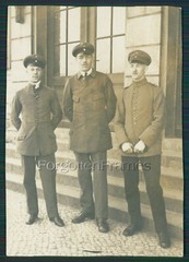 Photo Potsdam Station Station Inspector Officials 1919 Railway Train Station Photo