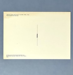 Tristan Tzara & Nancy Cunard Art Print Card Photo By Man Ray Fotofolio 4”x6”