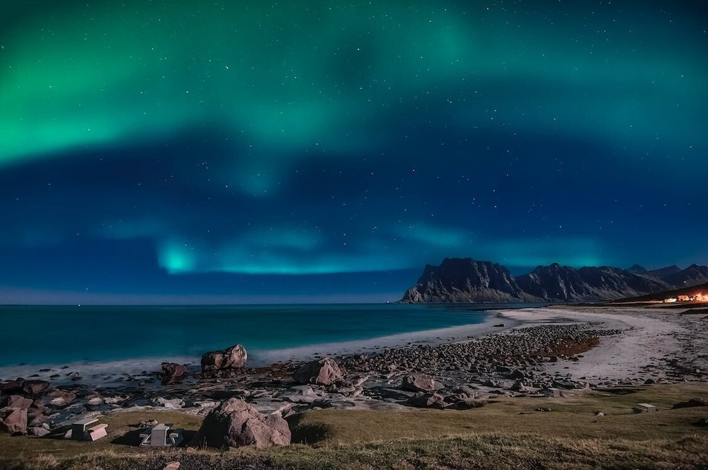 Digital Image Picture Photo Pic Wallpaper Background Aurora Borealis Sky