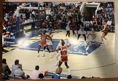 Michael Jordan 20×30 Kodak Metallic Print LE 2/5 Struck from Original Negative
