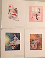 Dashing Stage BEAUTIES WORLD 1912 Lithographs 16 X13