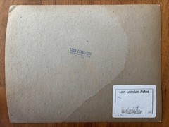 LEON LEVINSTEIN Signed Stamped Original Silver Gelatin c1960s