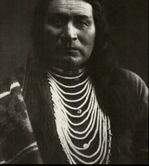1972 Original Edward Curtis Nez Perce Native American Indian Art Photo Gravure