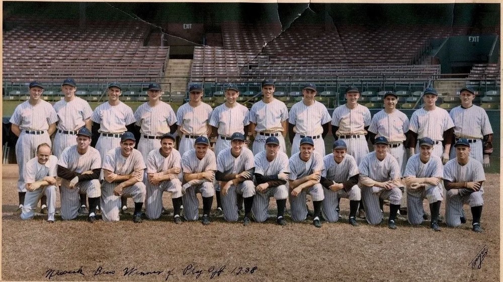 1938-newark-bears-keller-color 8×12 Colorized Print-FREE SHIPPING