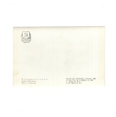 Postcard / photo / Bolshoi ballet / Moscow – 1960