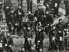 Vintage 1910-1912 German Military Photograph Patriotic Soldiers Commemorated