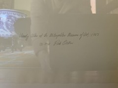 Ruth Orkin, Woody Allen At The Metropolitan Museum Of Art, 1963/1978 Signed