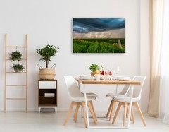 Storm photography print Iowa country landscape wall art picture nature photo