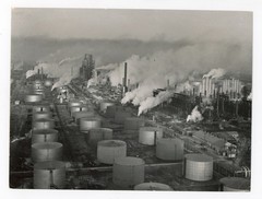 Original Harold Corsini Photo Humble Oil and Refining Company Baytown Texas