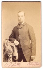 Photograph N. J. Luter, Royal House, Cheltenham, Portrait of an Elegant Gentleman