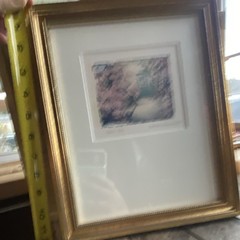 RARE Suzanne Camp Crosby Original SIGNED ART Photographic Print 1998 GREEN DOOR