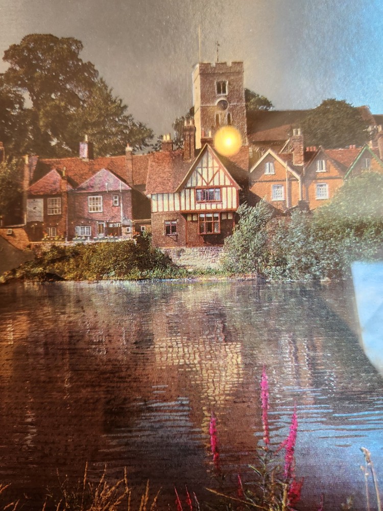 3D Unique Dufex Foil Framed Photo Of England Vintage