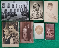 interesting bundle of 6 photos from the 20th century Theme: People/People (F13)