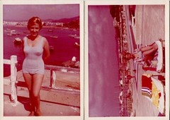 Carline 2 Original Personal Photos With Autographs