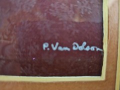 ART – Large Original Signed P. Van Dolson 35mm Photograph 29×21 Framed Landscape