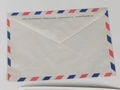 SUDAN EXPEDITiON 1964/65 Envelope & Nuba Postcard from Leni Riefenstahl Estate