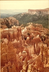 Bryce Canyon “Forest of Rocks Arial Photography 1984 Alan Proffitt 11×14 Framed
