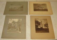 ANTIQUE *CLIFTON CHURCH* WASHINGTON DC LINCOLN MEMORIAL CAPITAL PHOTOGRAPH LOT