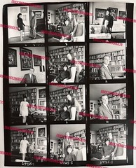 Oscar de Mejo Artist Contact Sheets By Photographer Raimondo Borea Studio Stamp