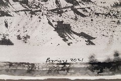 CAPITOL REEF, UTAH,BONNIERE,30″x22.5″,SELF MADE SILVER GELATIN,ONE OF A KIND