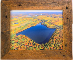 Diamond Lake, Arbor Vitae, Wisconsin, Vilas Co. Aerial Photo. Frame Optional.