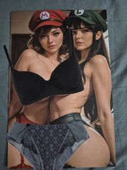 Fantasy of Cosplay #7 Comic Mario & Luigi VIRGIN Full Chase Cover Ltd 100