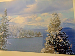 Jon Paul Signed Landscape Photograph Lake Tahoe 4 X 6 Print Ready In 8 X 10 Mats