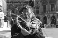 Analog Photo Print Self-Portrait Paris 20X30cm