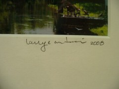 MATTED PHOTOGRAPHY View From The Bridge A/P By Larry Santucci 2008 14×11″