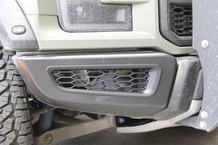 Honeycomb Front Bumper Bottom Fog Vent & Side Fender & Headlgiht Chrome Cover Tr