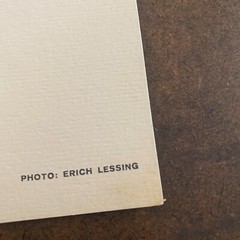 Vintage Photograph Print/ Plate- Erich Lessing- «O Tannenbaum»- 12 x 12