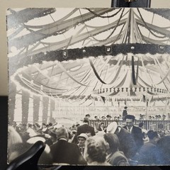 Octoberfest Munich Oktoberfest München 1959 Souvenir Photo Heavy Cardboard