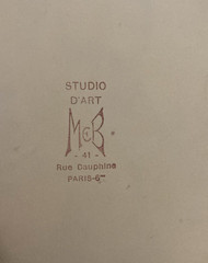 Original Portrait Photo Of A Man Dedication Actors Year 1926 Art Studio MEB