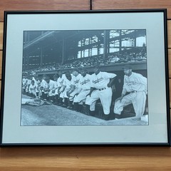 Charles Teenie Harris Signed Photo Crawfords Baseball Pittsburgh Forbes Field
